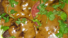 Carne assada na pressão