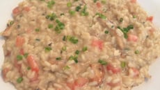 Risoto de frango capresi fácil