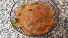 Doce de abóbora cabotiá