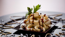 Lula no leite de coco