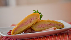 Risoles de presunto e queijo