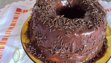 Bolo de chocolate amor perfeito