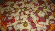 Pizza de liquidificador