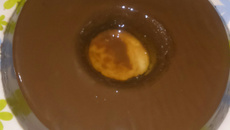 Pudim de leite em pó de microondas