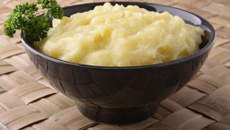 Purê de mandioquinha