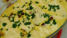 Maionese caseira de batatas ao curry