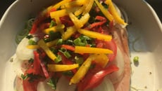 Salmão ao forno - Bistrô Marie