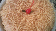 Bolo salgado cremoso da Glau