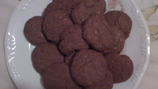 Cookies de chocolate com nozes