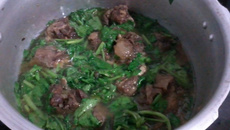 Rabada com agrião do Marcelo