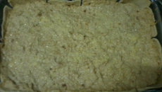 Torta de frango com creme de cebola