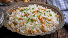 Arroz de amêndoas