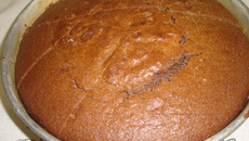 Bolo de chocolate econômico