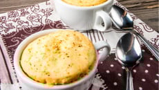 Torta salgada de caneca