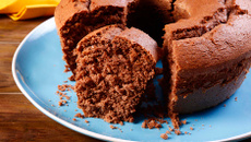 Bolo de chocolate sem ovo