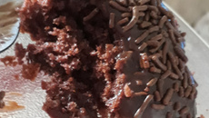 Bolo de chocolate fofinho