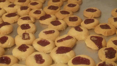 Amanteigados de goiaba