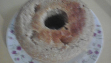 Bolo de iogurte com canela