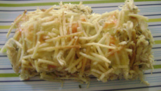 Torta de frango com requeijão