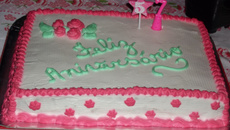 Massa para pão de ló com laranja