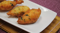 Bolinho de espinafre