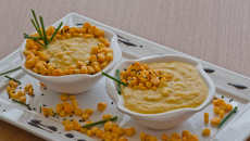 Creme de milho verde