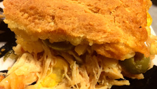 Torta de frango rápida e fácil