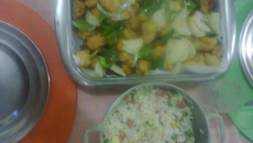 Risoto chop suey chinês