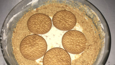 Mousse de bolacha Maria