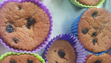 Bolo fit/light de farinha de coco