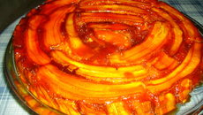 Torta preguiçosa de banana