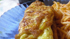 Omelete ao vinho tinto