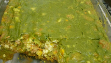 Torta salgada de pão francês