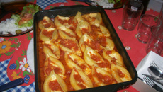 Conchilione recheado