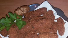 Croquete de carne assada