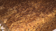 Bolo integral de banana sem glúten e lactose