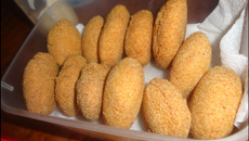 Bolinho frito de milho