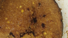 Bolo de caneca de café