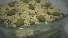 Escondidinho de carne moída