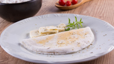 Crepioca de aveia e coco