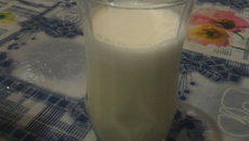 Limonada com leite em pó