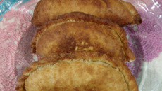 Focaccia frita ou assada