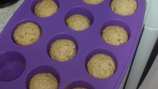 Muffins de aveia