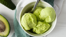 Sorvete de abacate