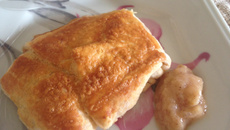 Folheado de maçã e canela rápido e fácil