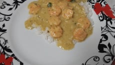 Bobó de camarão com mandioquinha