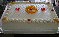 Torta de pêssego da Patricia