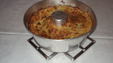 Souflé de brócolis e gorgonzola