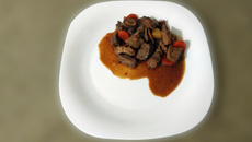 Filé tailandês com cerveja