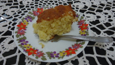 Bolo de mandioca divino